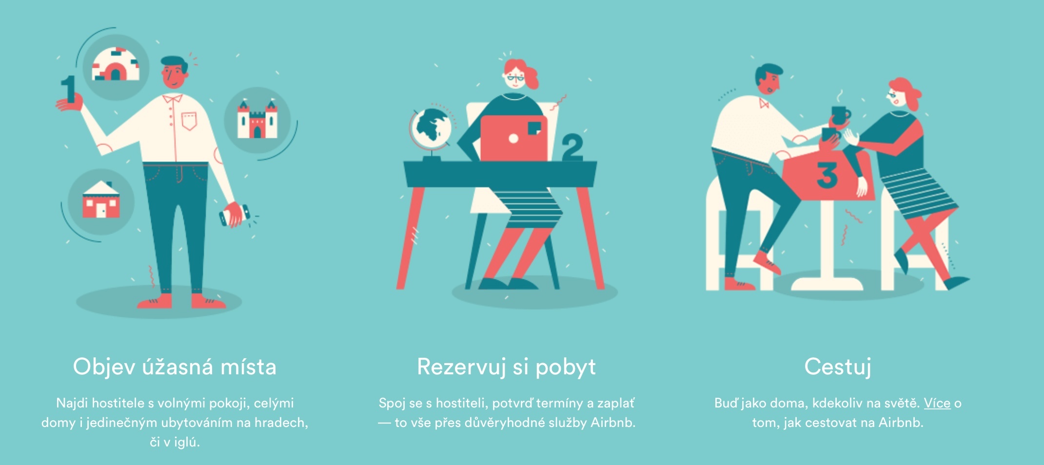 ubytování airbnb